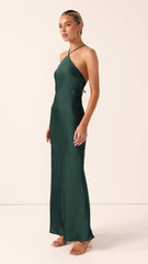 Chiara Maxi Dress - Emerald