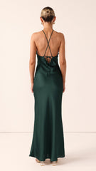 Chiara Maxi Dress - Emerald