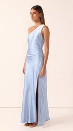 Victoria Maxi Dress - Blue