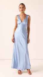 Sofia Maxi Dress - Blue