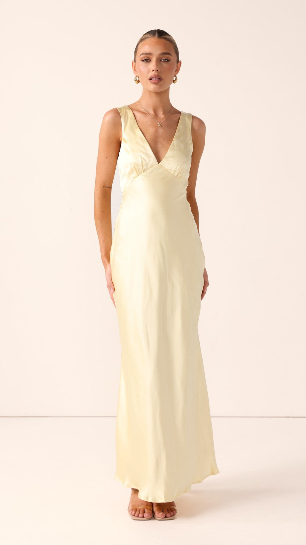 Sofia Maxi Dress - Yellow