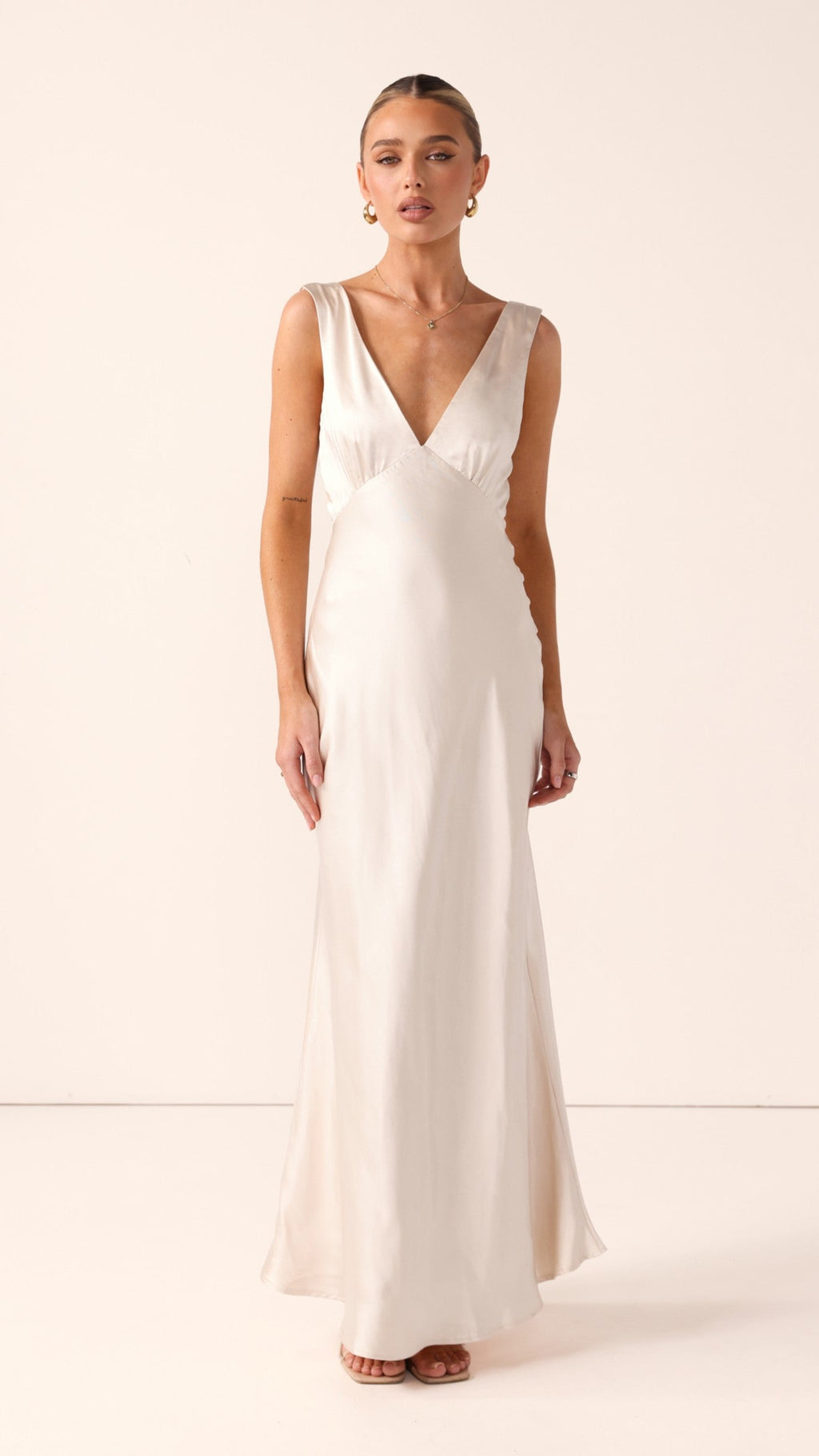 Sofia Maxi Dress - Champagne