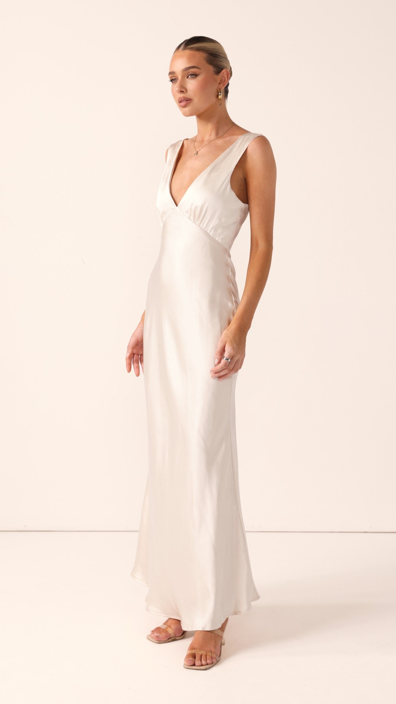 Sofia Maxi Dress - Champagne