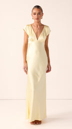 Amelia Maxi Dress - Yellow