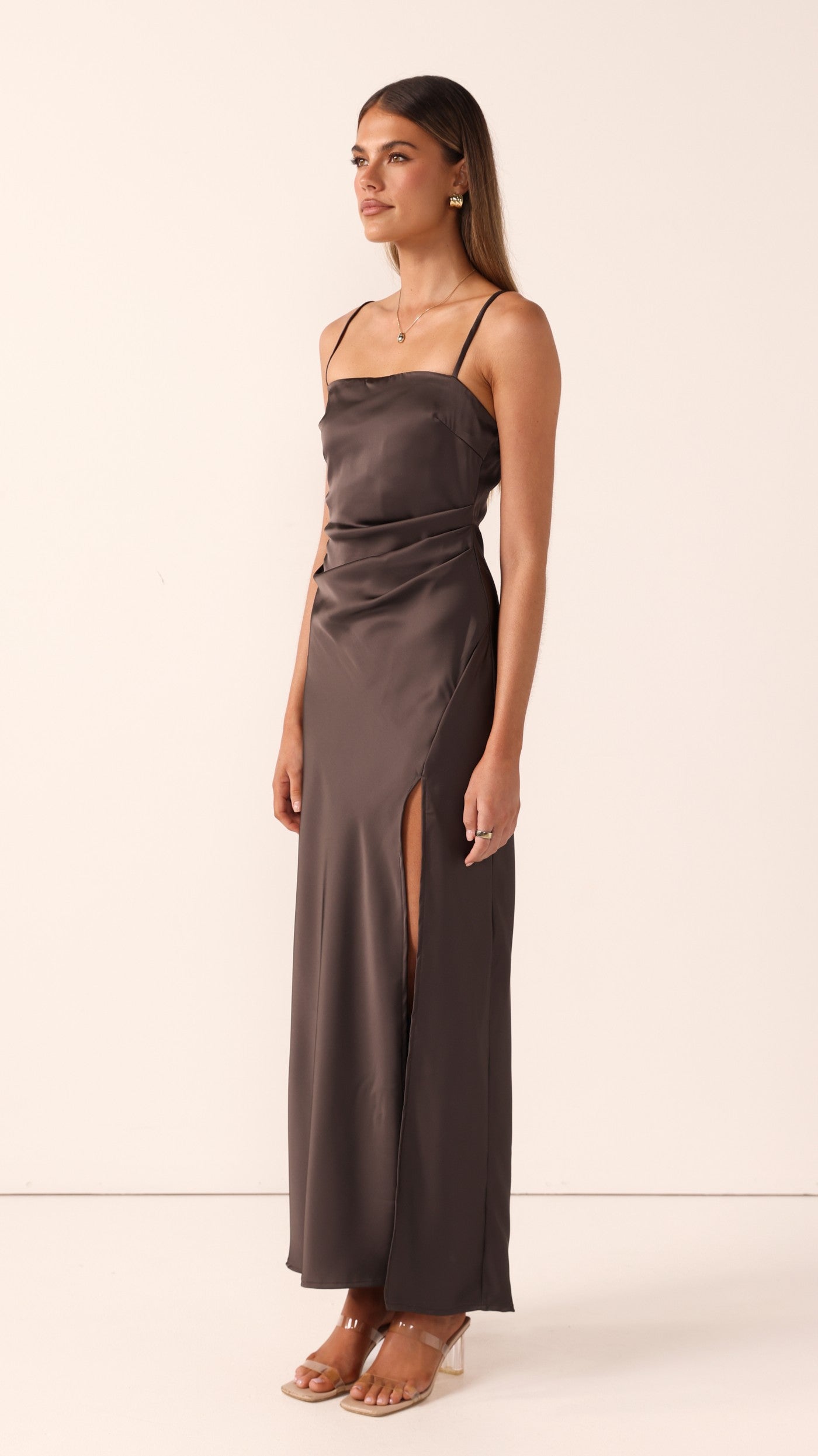 Ilana Maxi Dress - Espresso