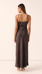 Ilana Maxi Dress - Espresso