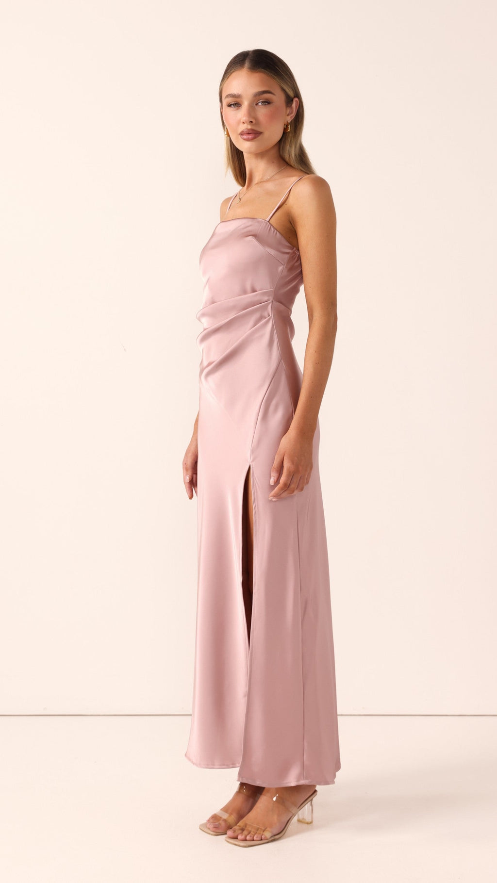 Ilana Maxi Dress - Dusty Pink