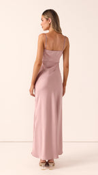 Ilana Maxi Dress - Dusty Pink