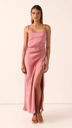 Ilana Maxi Dress - Baked Rose