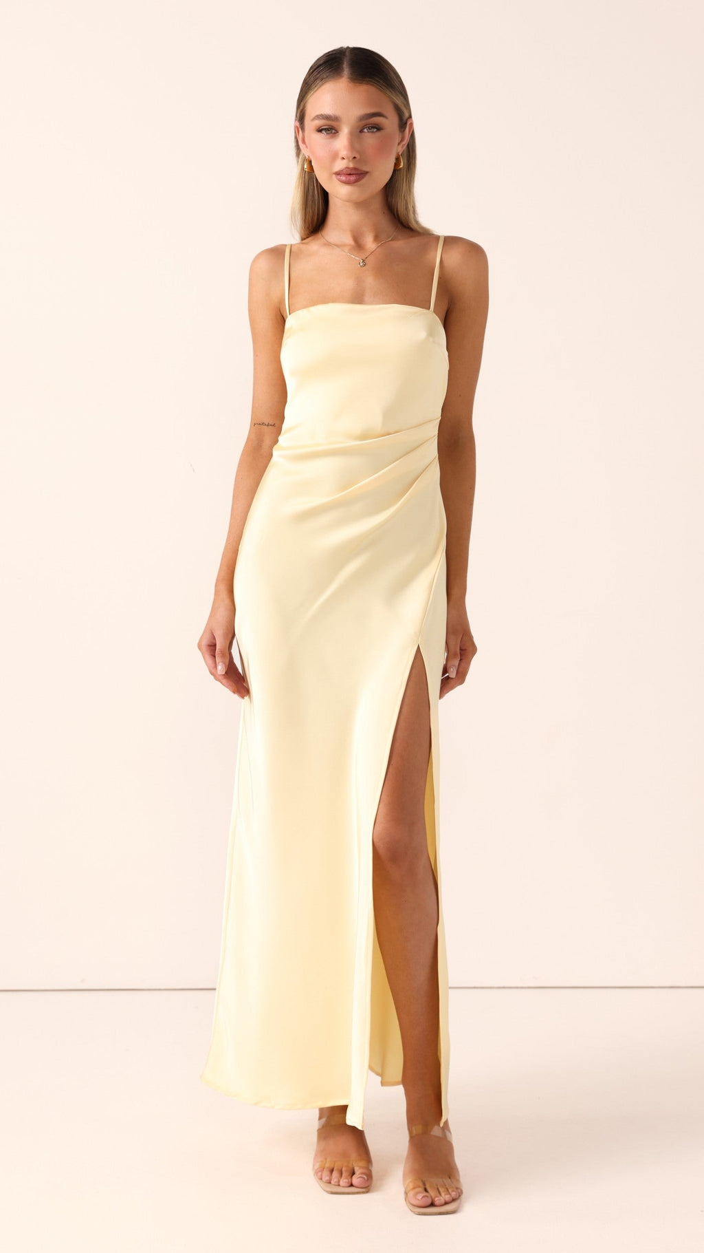 Ilana Maxi Dress - Lemon