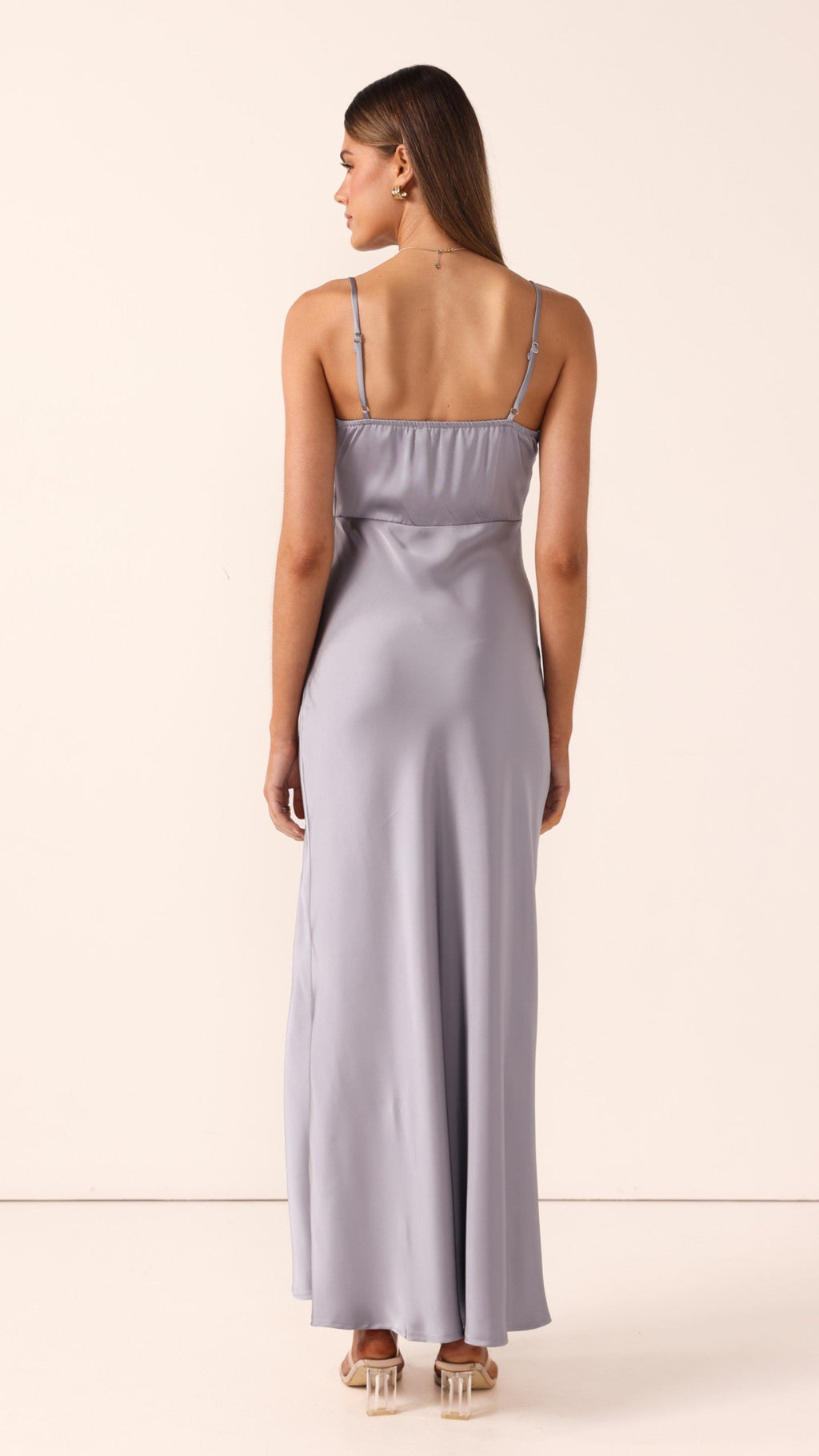 Ilana Maxi Dress - Steel Blue