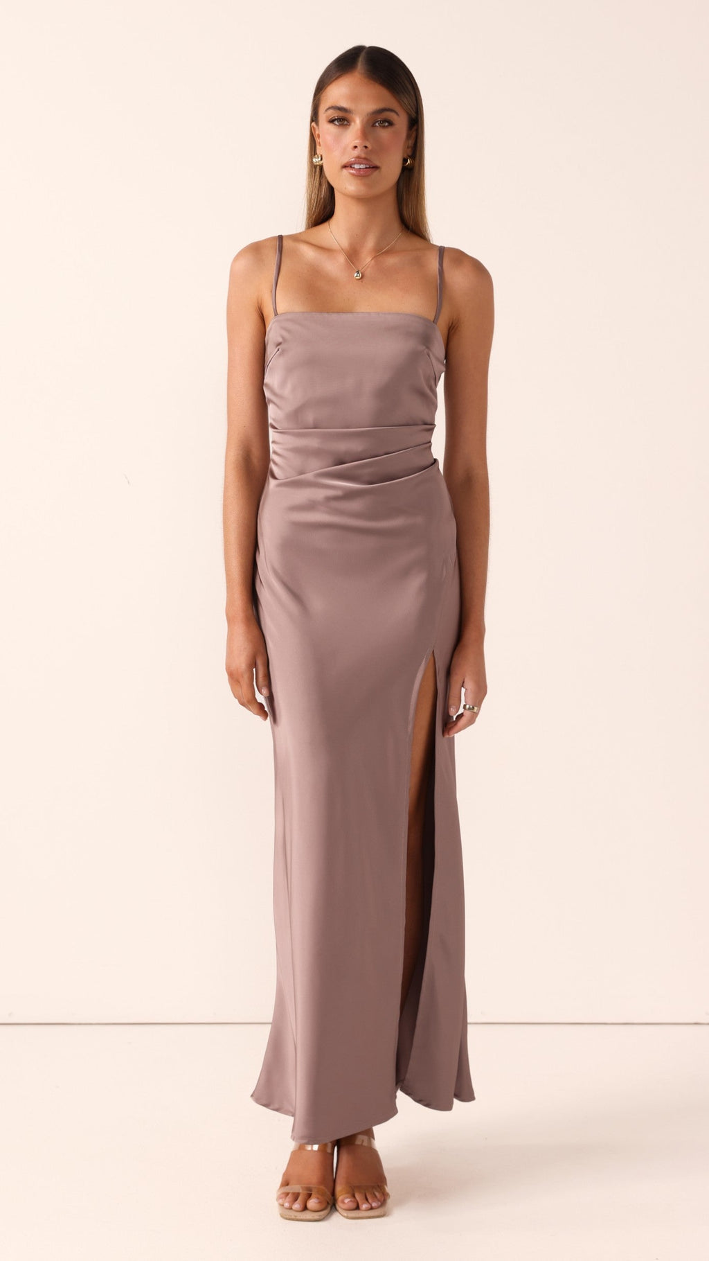 Ilana Maxi Dress - Mushroom