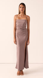 Ilana Maxi Dress - Mushroom