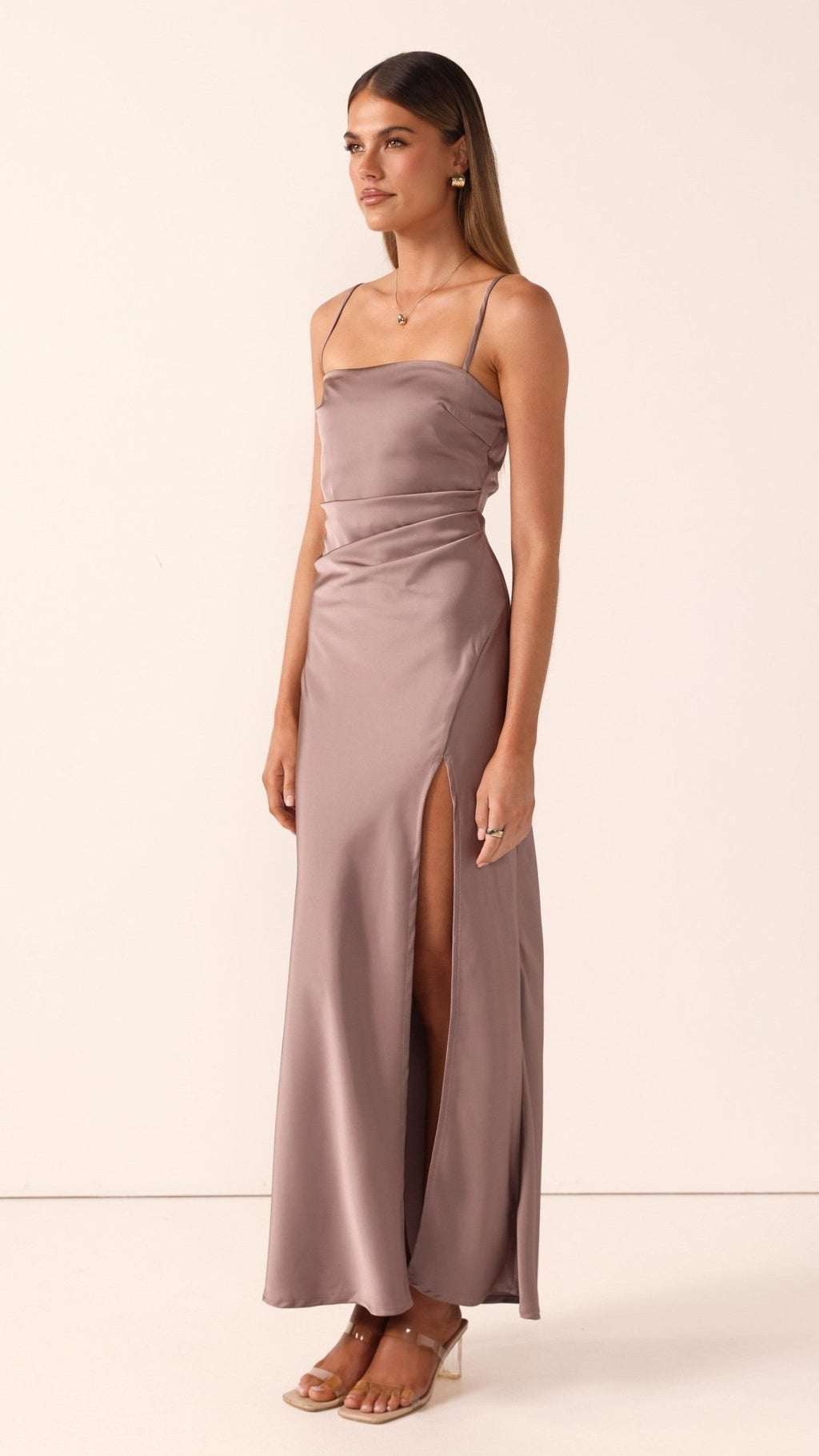 Ilana Maxi Dress - Mushroom