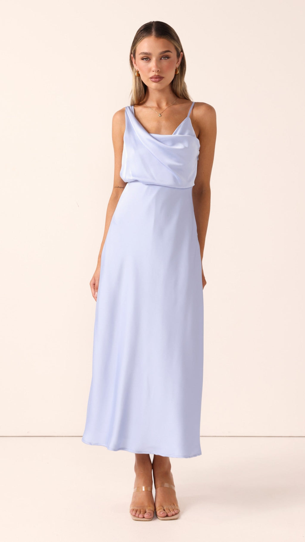 Audrey Maxi Dress - Blue Bell