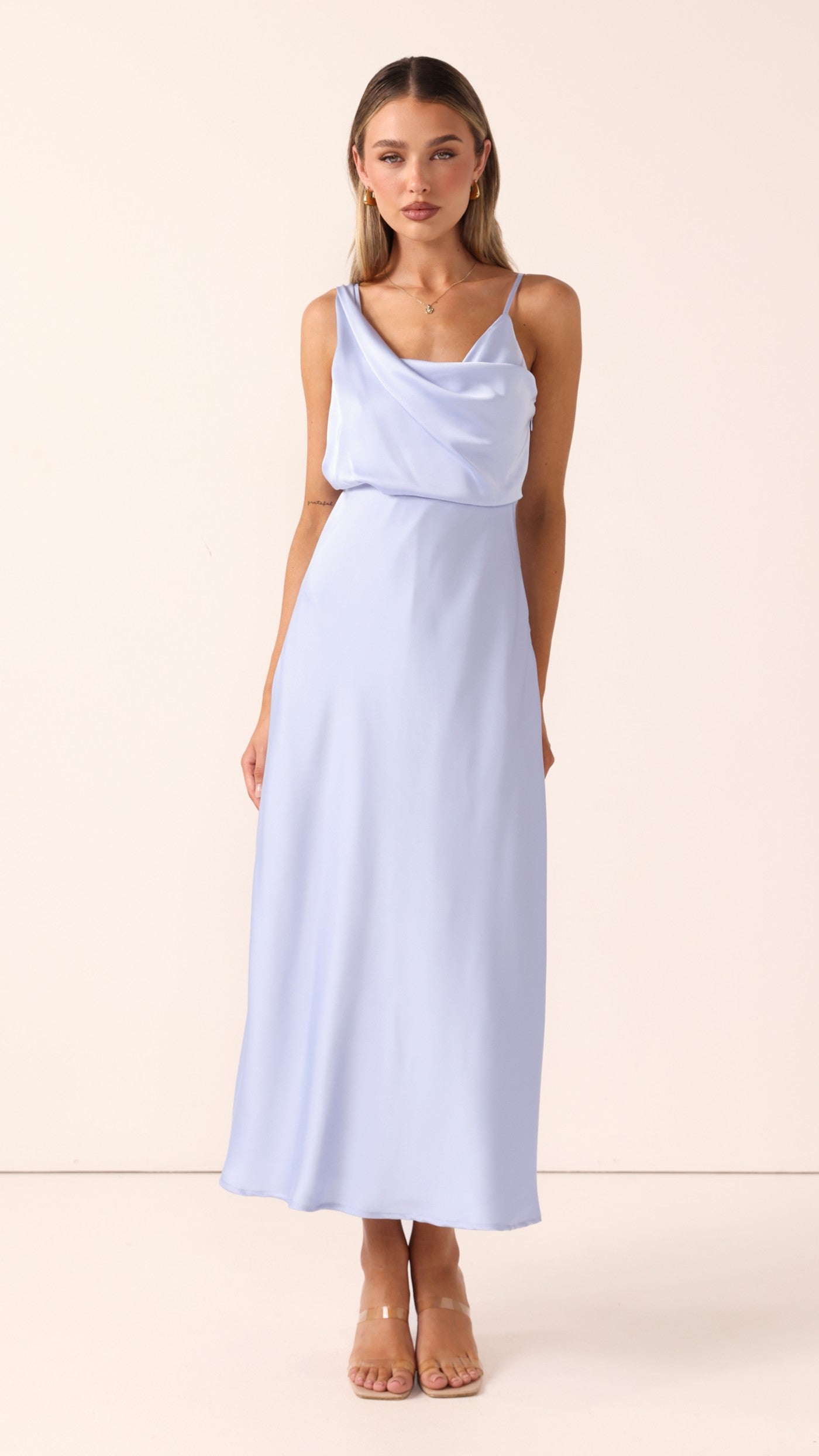 Audrey Maxi Dress - Blue Bell