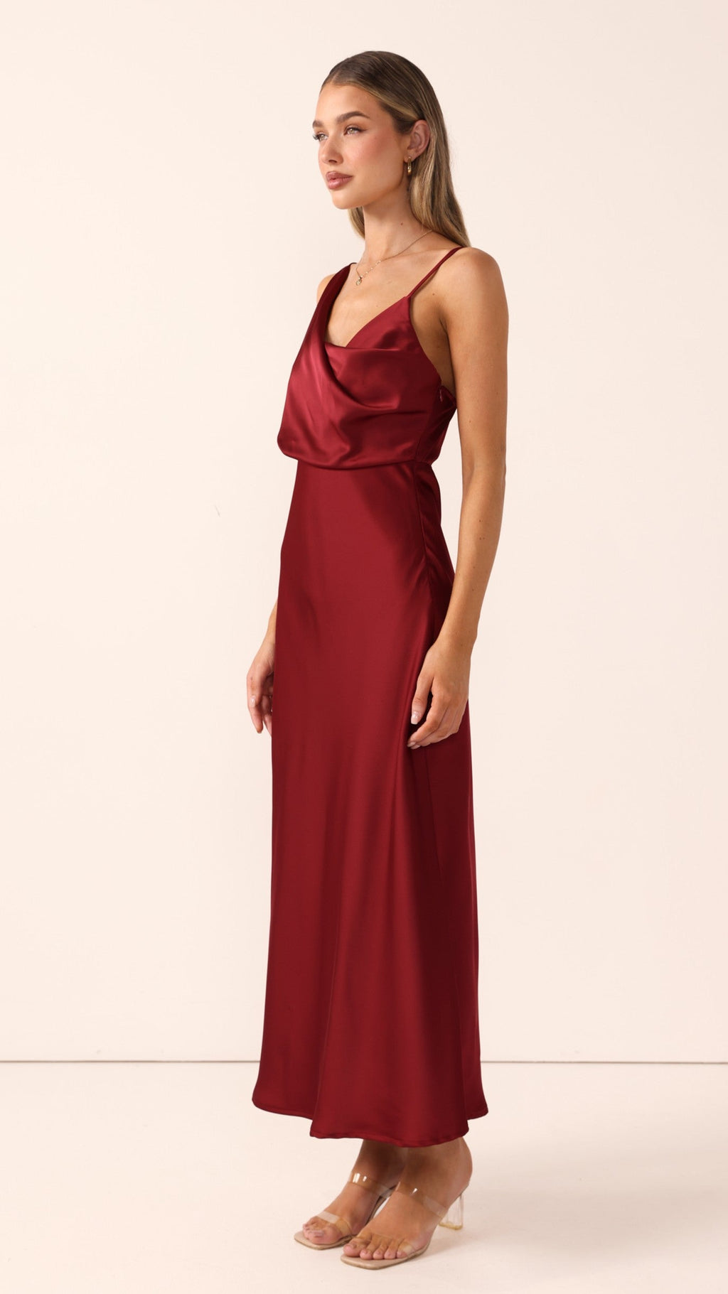 Audrey Maxi Dress - Wine