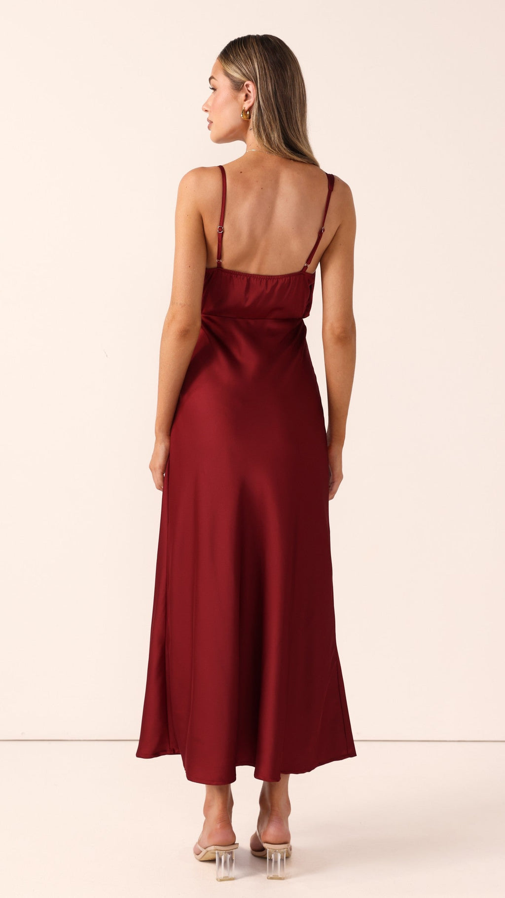 Audrey Maxi Dress - Wine