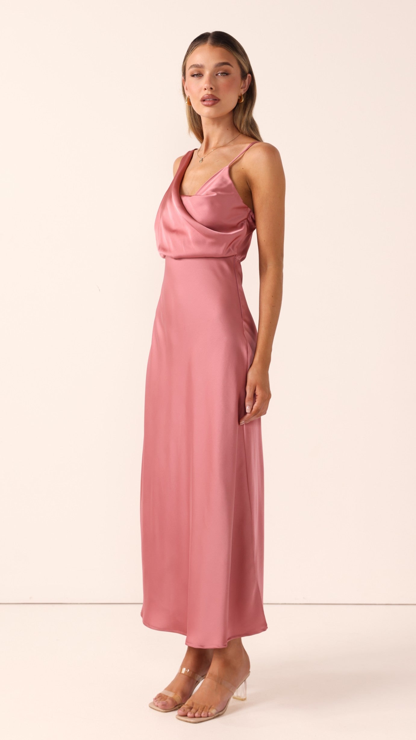 Audrey Maxi Dress - Baked Rose