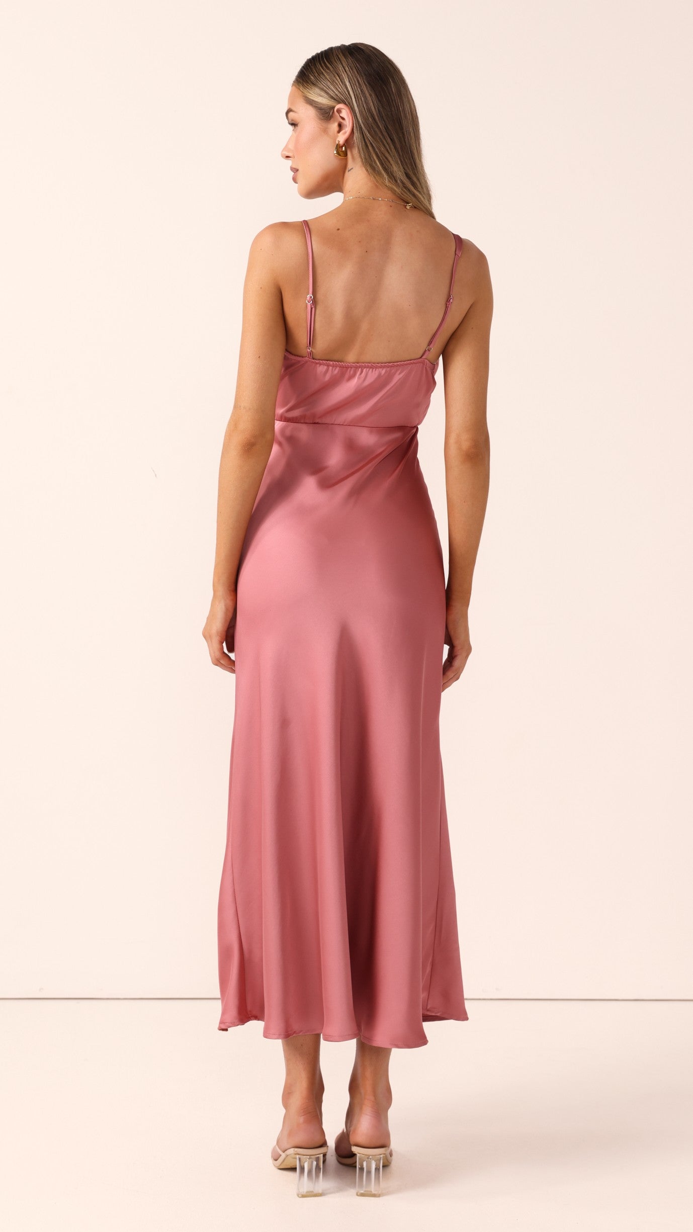 Audrey Maxi Dress - Baked Rose
