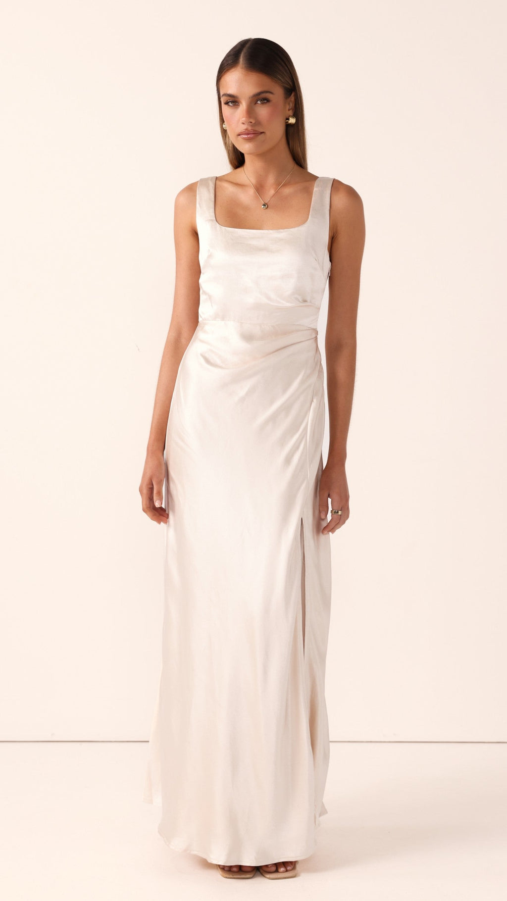 Alaria Maxi Dress - Champagne