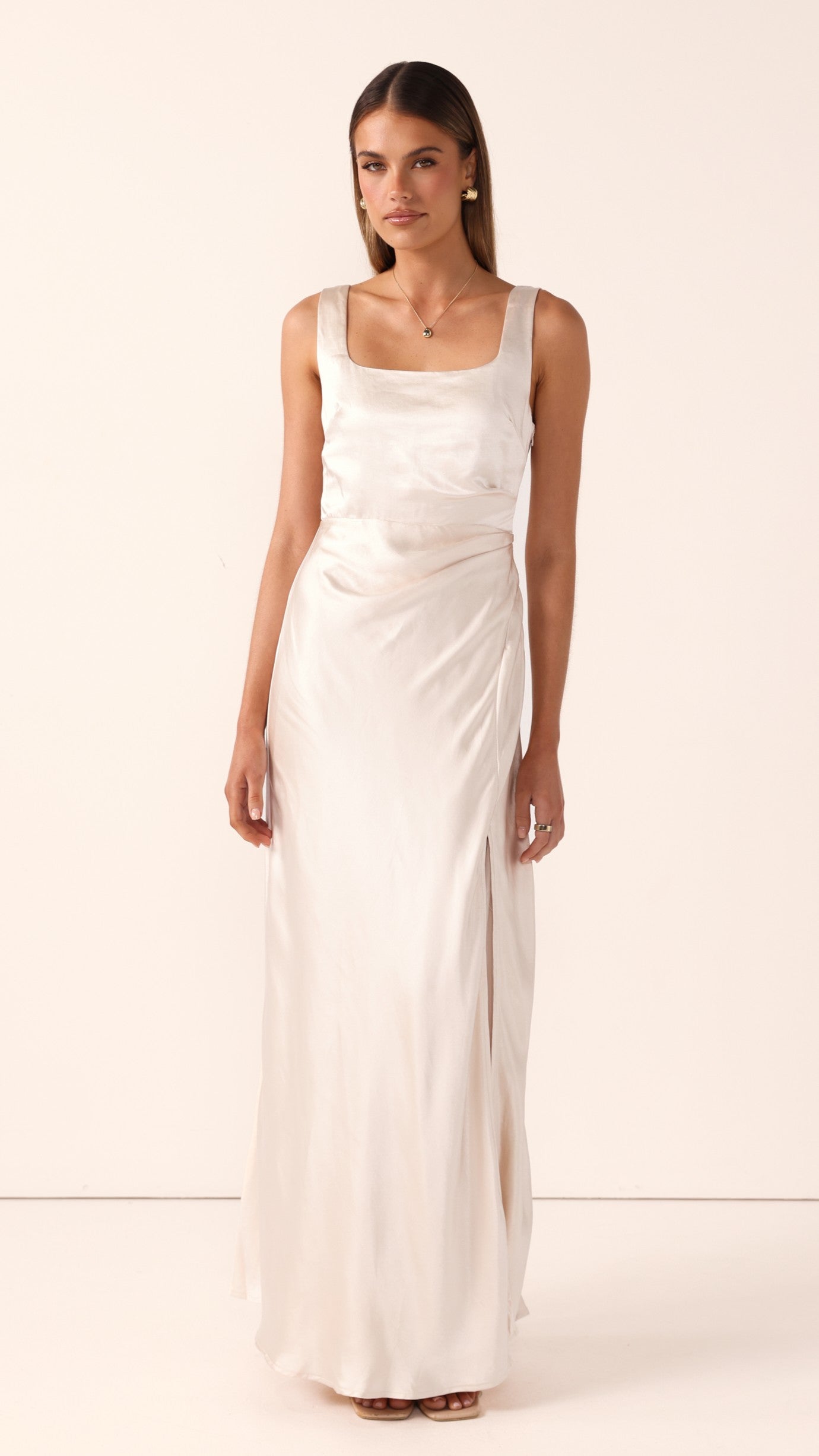 Alaria Maxi Dress - Champagne