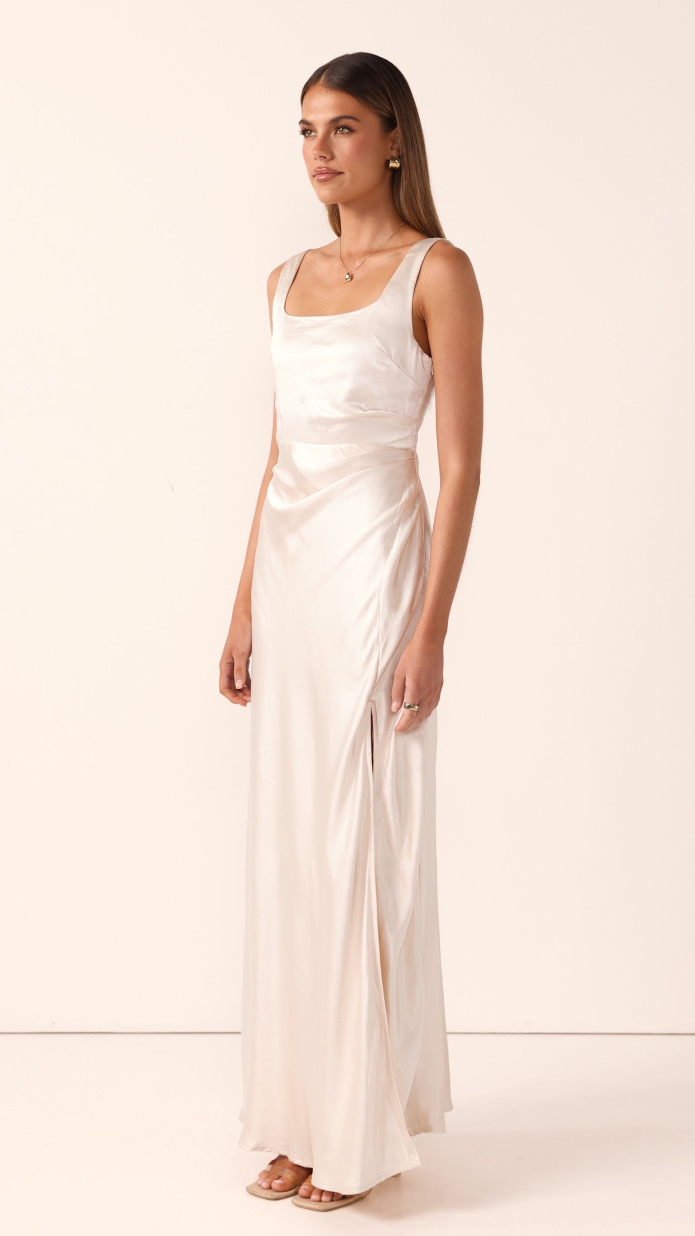Alaria Maxi Dress - Champagne