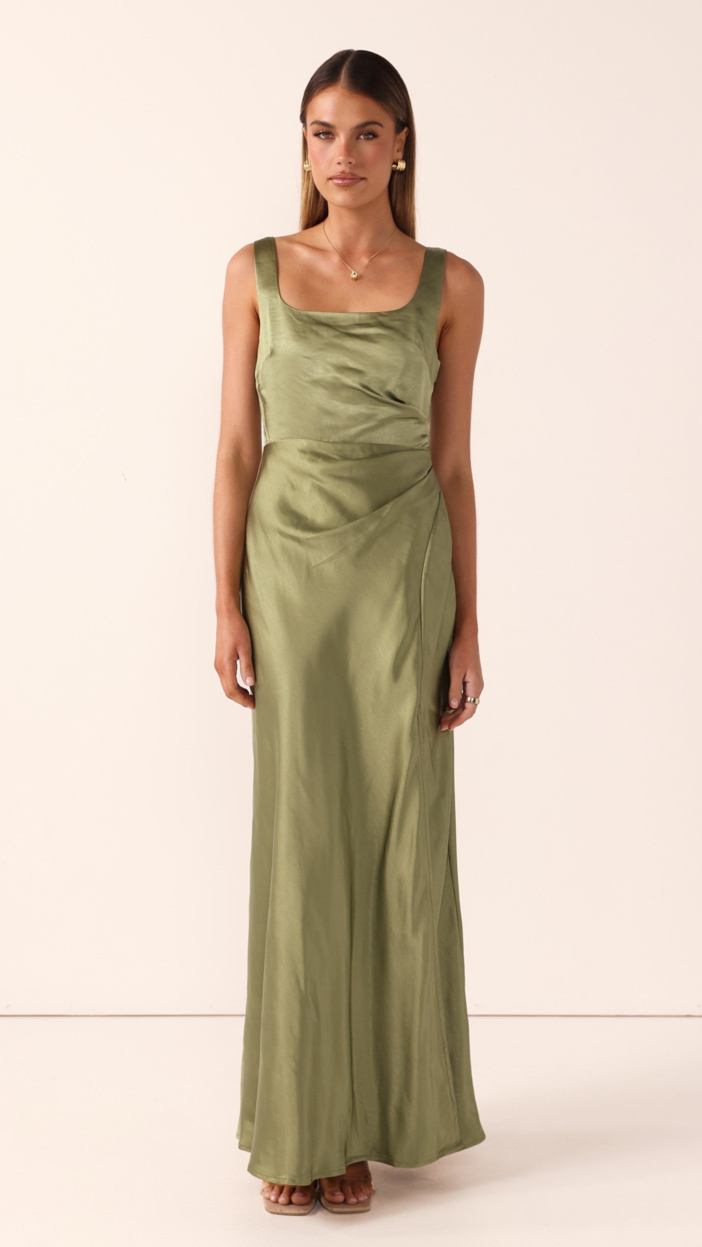 Alaria Maxi Dress - Olive