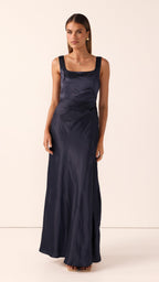 Alaria Maxi Dress - Navy