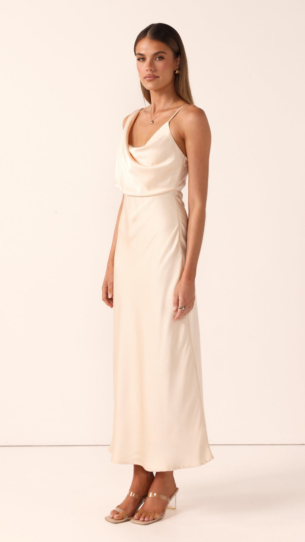 Audrey Maxi Dress - Soft Gold