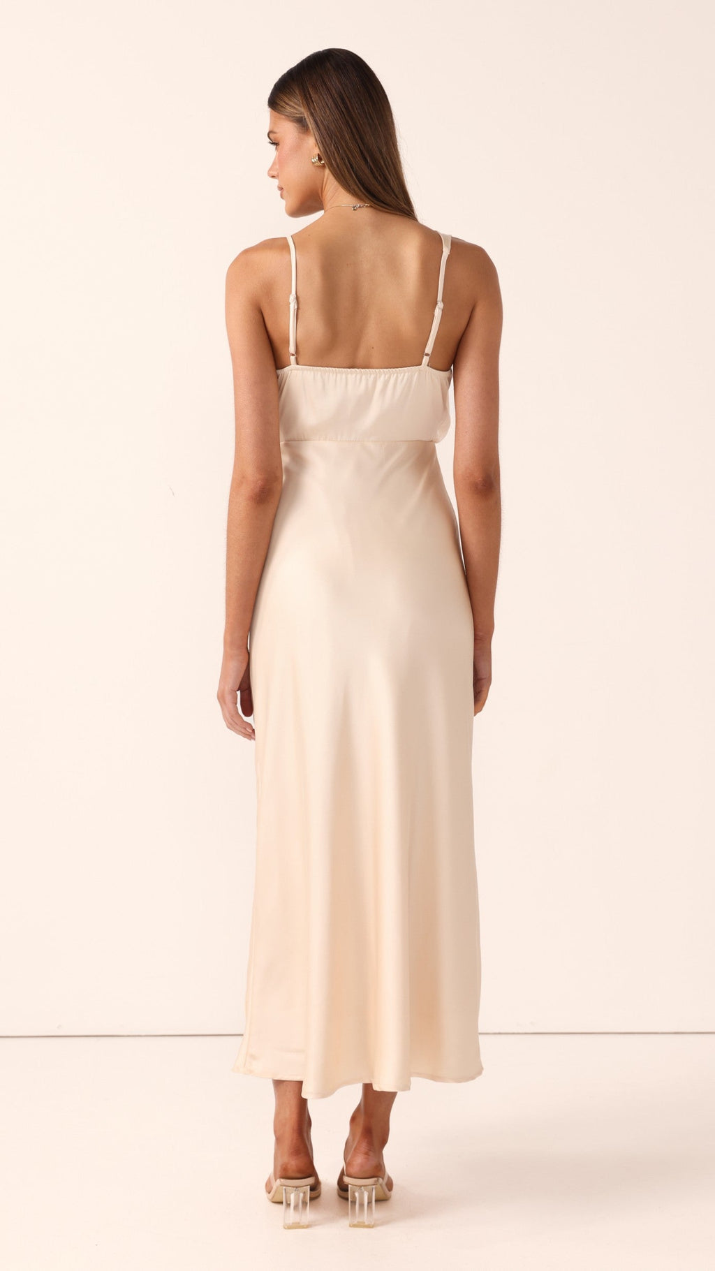 Audrey Maxi Dress - Soft Gold