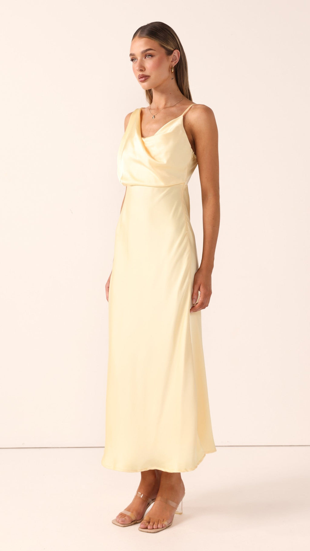 Audrey Maxi Dress - Lemon