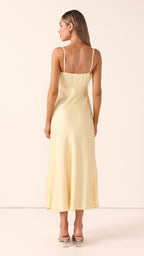 Audrey Maxi Dress - Lemon