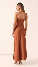Ilana Maxi Dress - Copper
