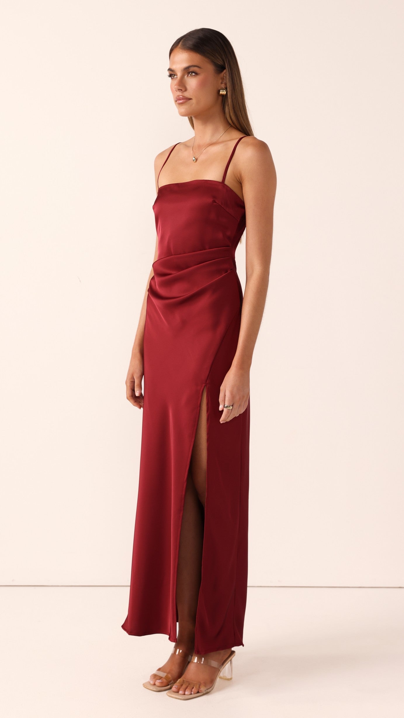 Ilana Maxi Dress - Wine