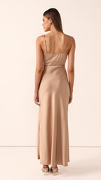 Ilana Maxi Dress - Latte