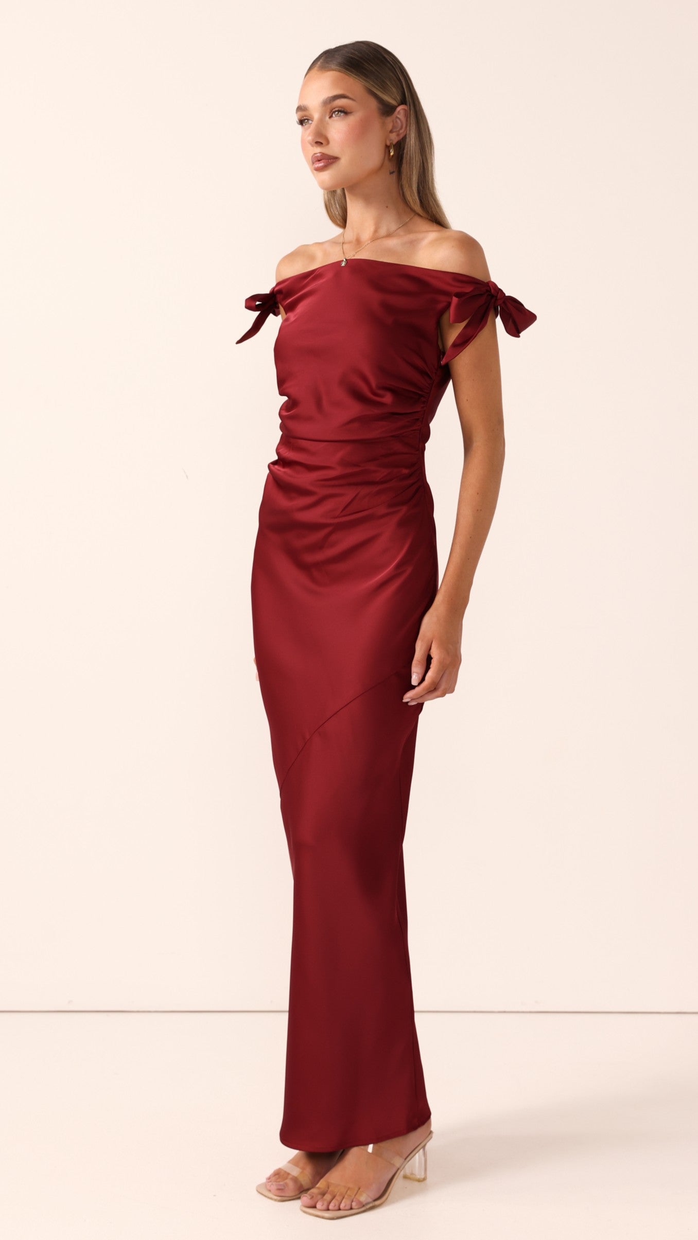 Meghan Maxi Dress - Wine