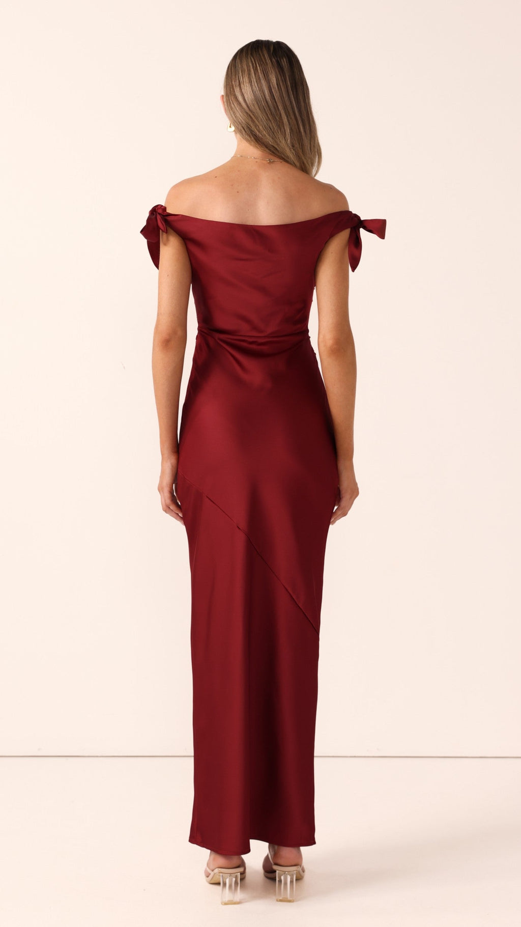 Meghan Maxi Dress - Wine