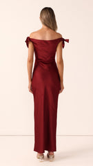 Meghan Maxi Dress - Wine