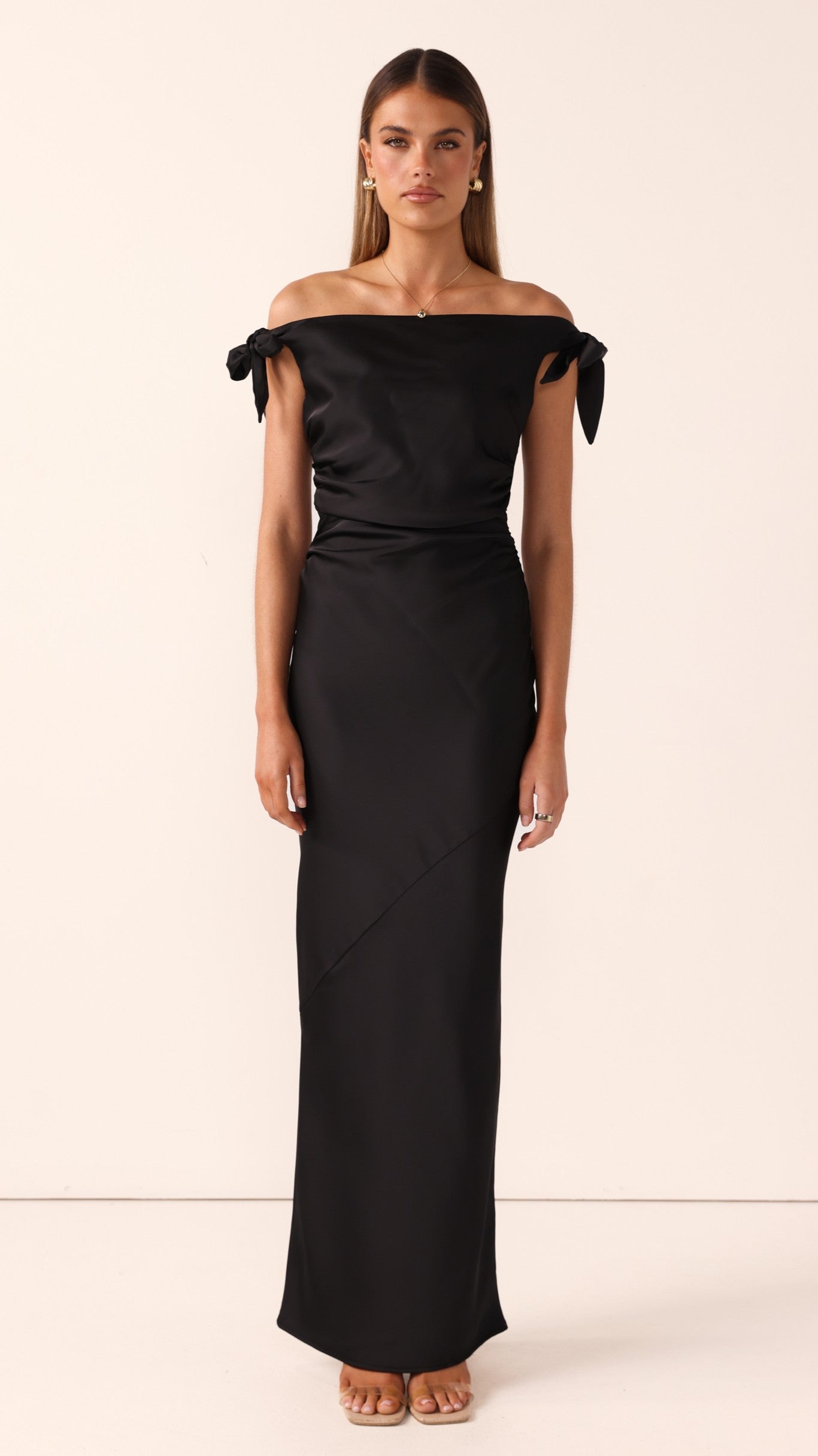 Meghan Maxi Dress - Black
