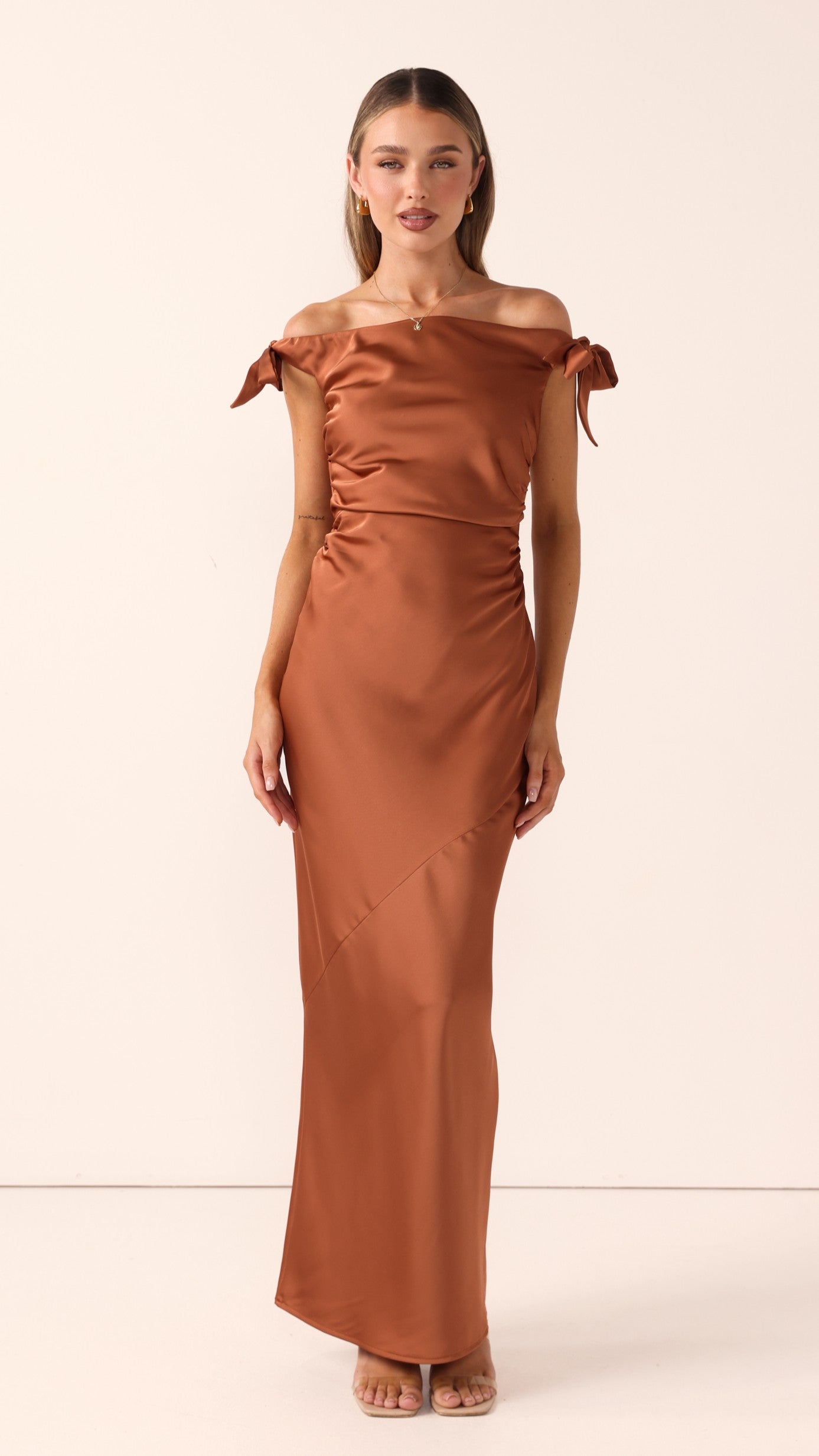 Meghan Maxi Dress - Copper