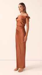 Meghan Maxi Dress - Copper