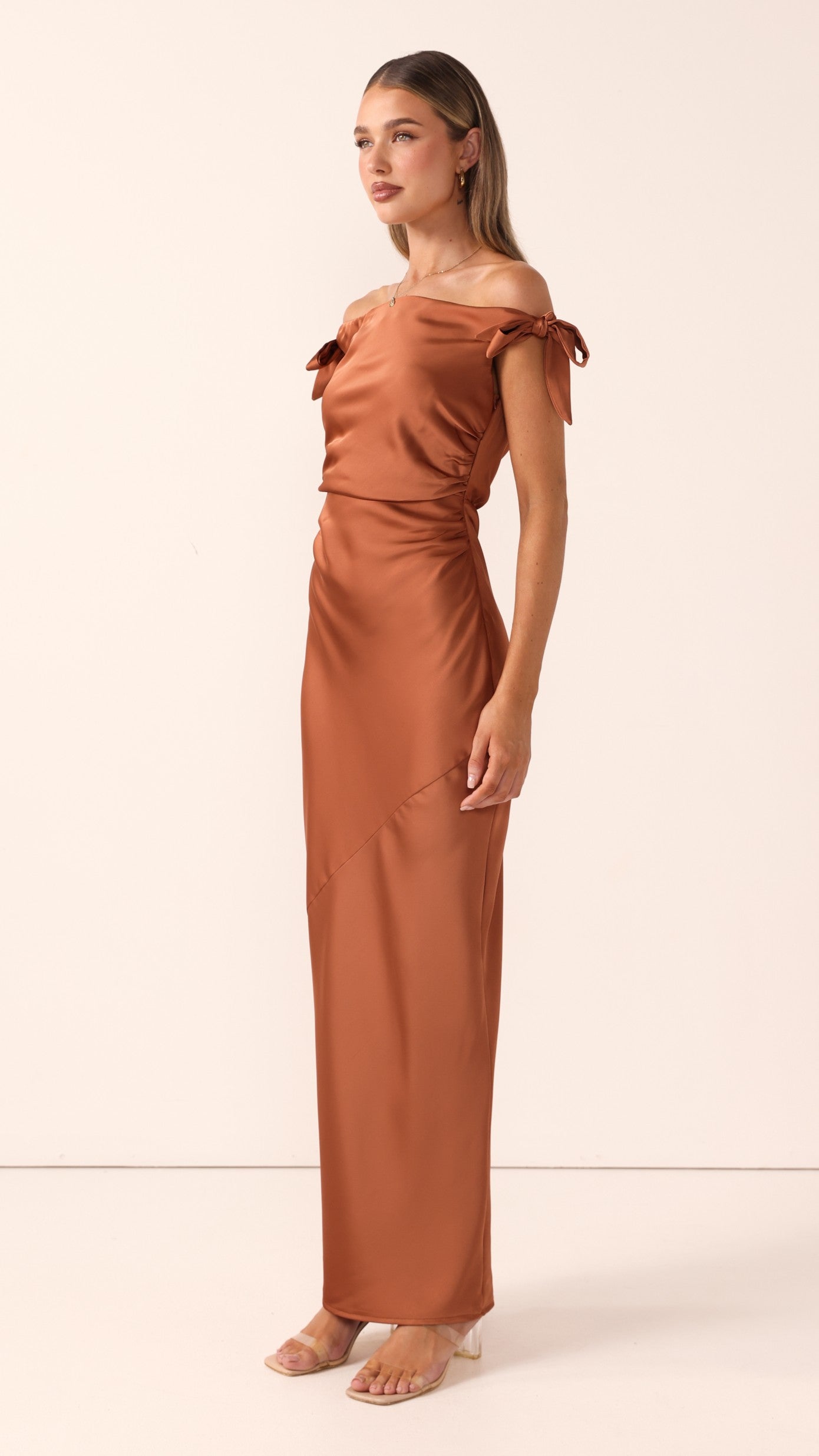 Meghan Maxi Dress - Copper