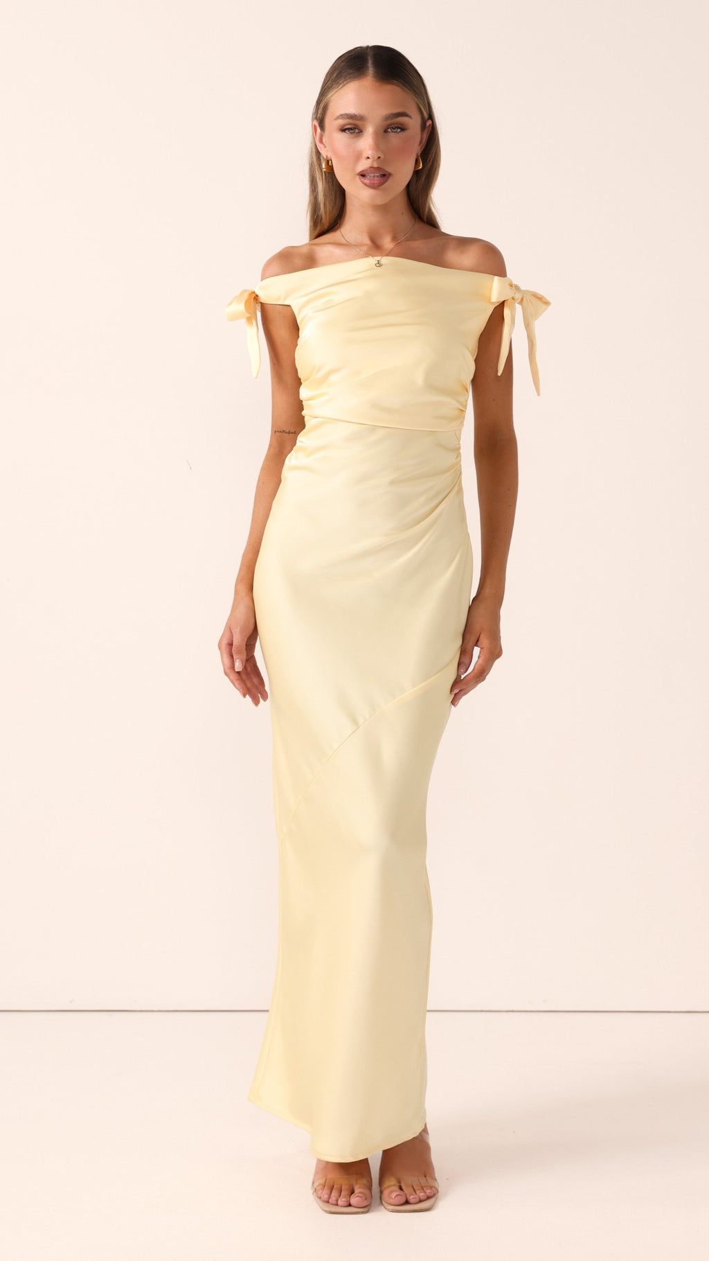 Meghan Maxi Dress - Lemon