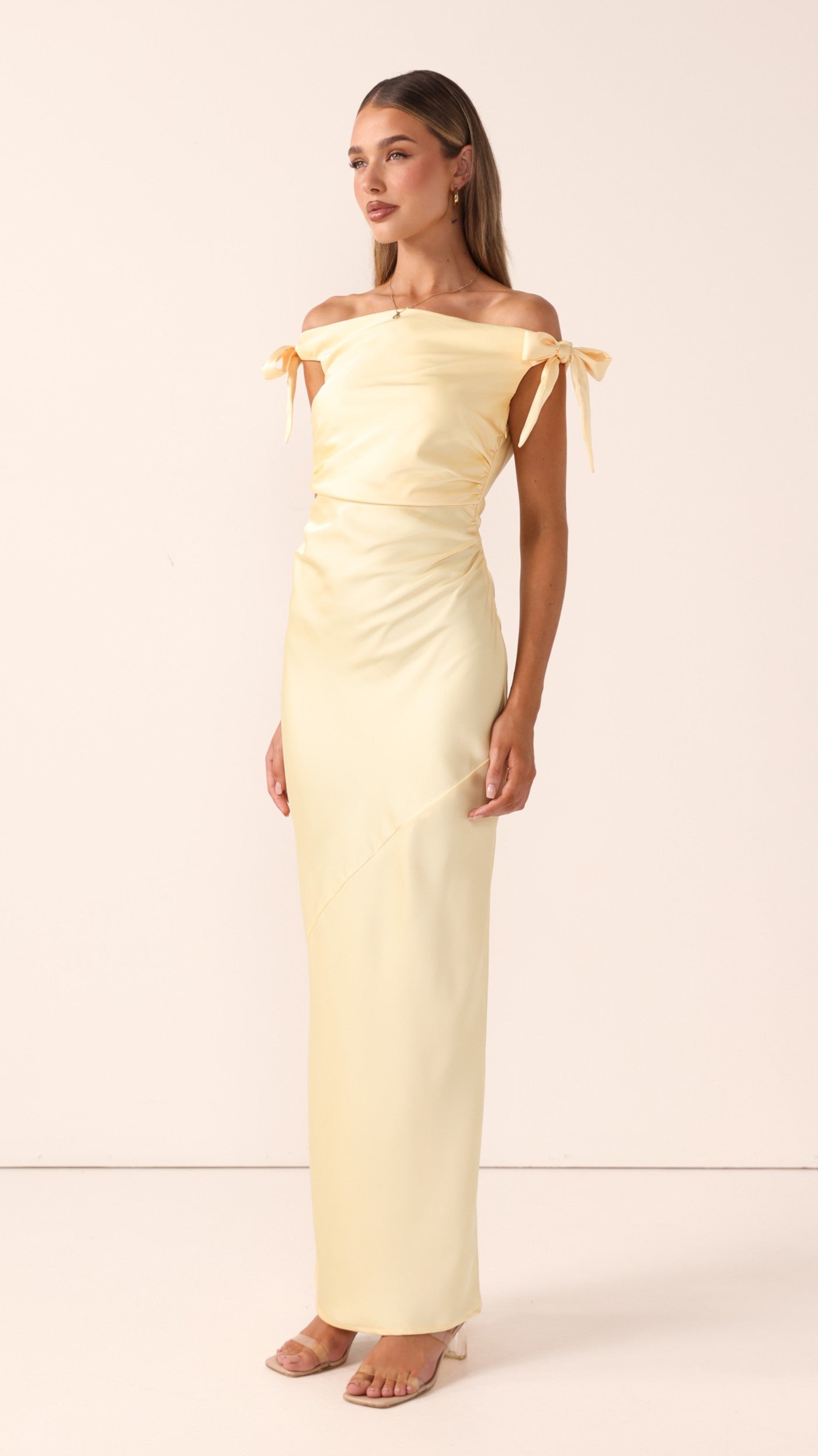 Meghan Maxi Dress - Lemon
