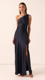 Victoria Maxi Dress - Navy