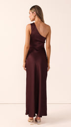 Victoria Maxi Dress - Chocolate