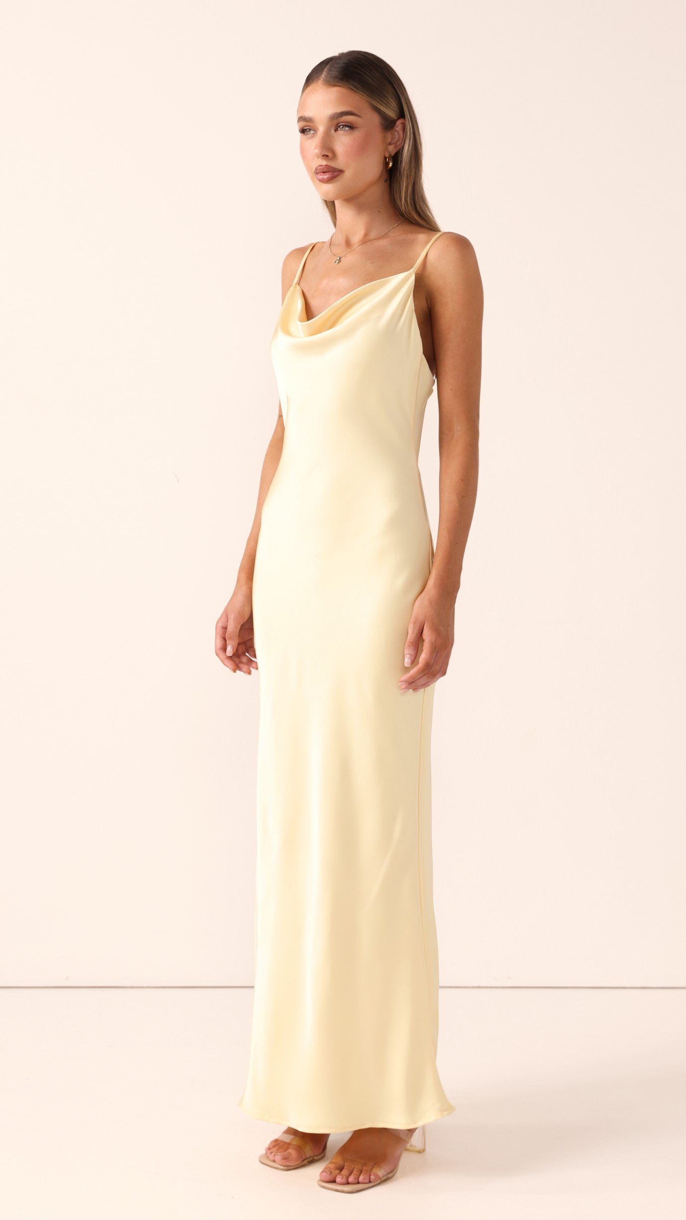 Willow Maxi Dress - Lemon