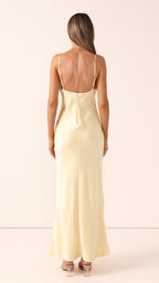 Willow Maxi Dress - Lemon