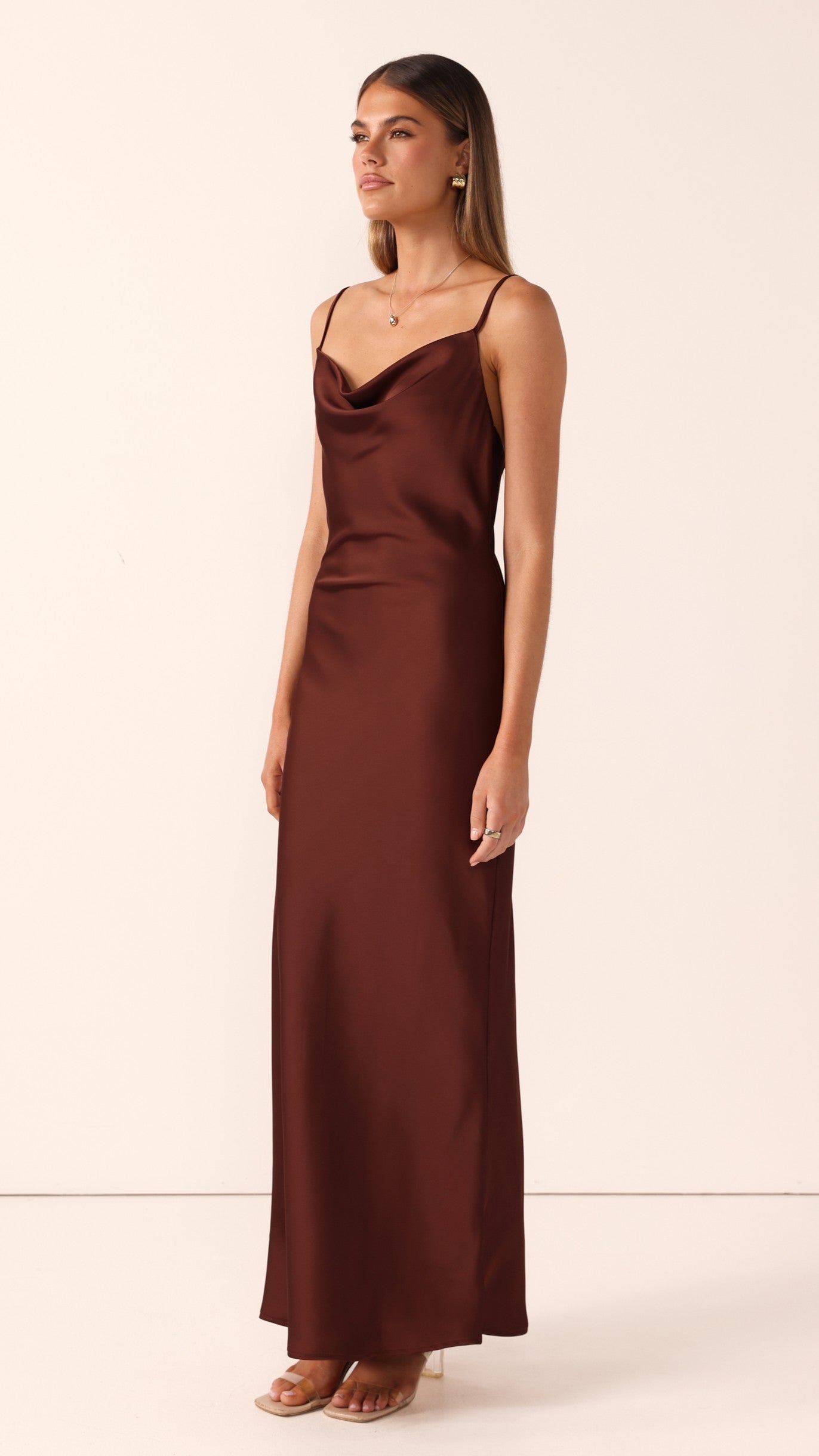 Willow Maxi Dress - Brown